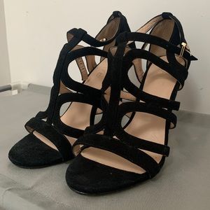 RAYE the label black heels from REVOLVE